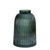 Bình thủy tinh xanh vân dọc 1
