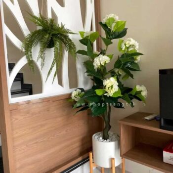 Cây Tú Cầu Giả Trang Trí Nhà, Cửa Hàng, Văn Phòng [1m – 1m2 – 1m3]