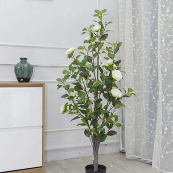 Cây bạch trà giả trang trí nhà cửa, shop, cty đều đẹp [1m -1m4]