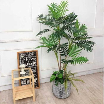 Cây Dừa Giả Trang Trí Cửa Hàng, Studio, Tiệm Quán, Văn Phòng, Nhà Cửa – Cao 1m4– Mã: PN-CG082