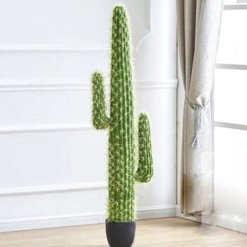 Cây Xương Rồng Giả Trang Trí Cửa Hàng, Studio, Tiệm Quán, Văn Phòng, Nhà Cửa – Cao 1m45 – Mã: PN-CG011