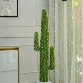 Cây Xương Rồng Giả 2 Tay – Trang Trí Cửa Hàng, Studio, Tiệm Quán, Văn Phòng, Nhà Cửa – Cao 1m45 – Mã: PN-CG111