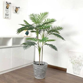 Cây Dừa Giả Trang Trí Cửa Hàng, Studio, Tiệm Quán, Văn Phòng, Nhà Cửa – Cao 1m15– Mã: PN-CG134