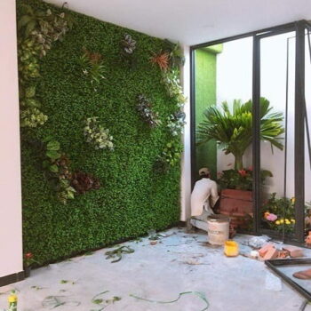 Tường Cây Giả Trang Trí Cửa Hàng, Studio, Tiệm Quán, Văn Phòng, Nhà Cửa – Mã: PN-CG0254