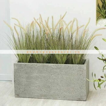 Bồn Cỏ Đuôi Chồn Giả Vintage Trang Trí Cửa Hàng, Studio, Tiệm Quán, Văn Phòng, Nhà Cửa – Cao 1m1 – Mã: PN-CG0200