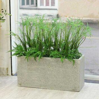 Bồn Cỏ Sậy Giả Trang Trí Cửa Hàng, Studio, Tiệm Quán, Văn Phòng, Nhà Cửa – Cao 1m – Mã: PN-CG0215