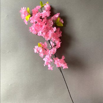 Cành đào giả màu hồng sen, thanh lịch cắm hoa trang trí nhà cửa, văn phòng, cửa hàng