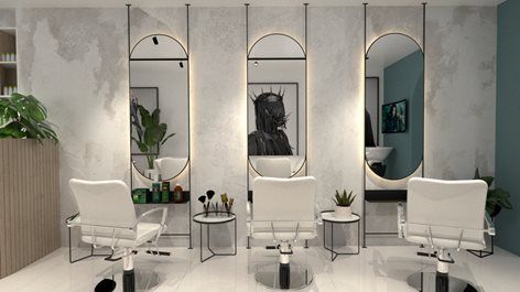 7 bước thiết kế trang trí tiệm tóc nữ nhỏ gọn gàng, ấn tượng
