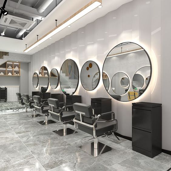 Bật mí tuyệt chiêu trang trí salon tóc độc đáo, thu hút khách hàng