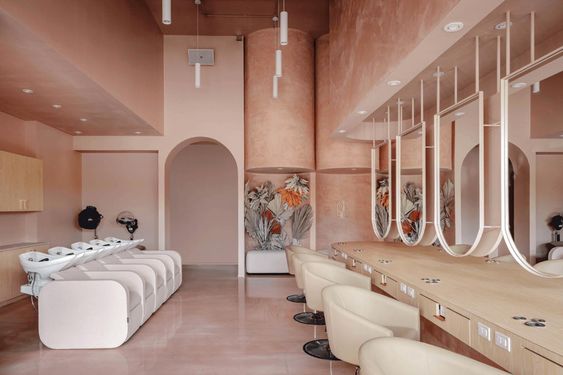 Bật mí tuyệt chiêu trang trí salon tóc độc đáo, thu hút khách hàng