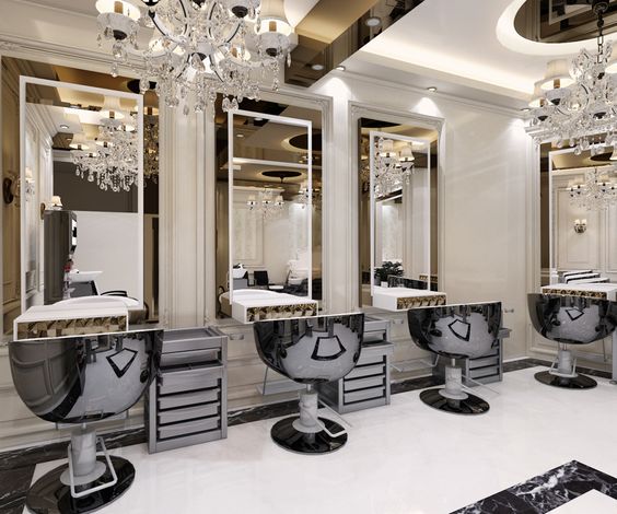 Bật mí tuyệt chiêu trang trí salon tóc độc đáo, thu hút khách hàng