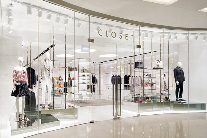 trang trí shop quần áo