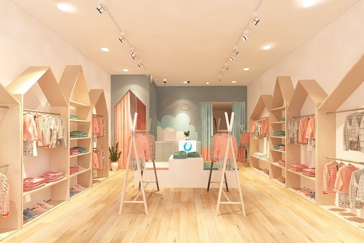 Tổng Hợp Ý Tưởng Trang Trí Shop Quần Áo Trẻ Em Dễ Thương, Ấn Tượng