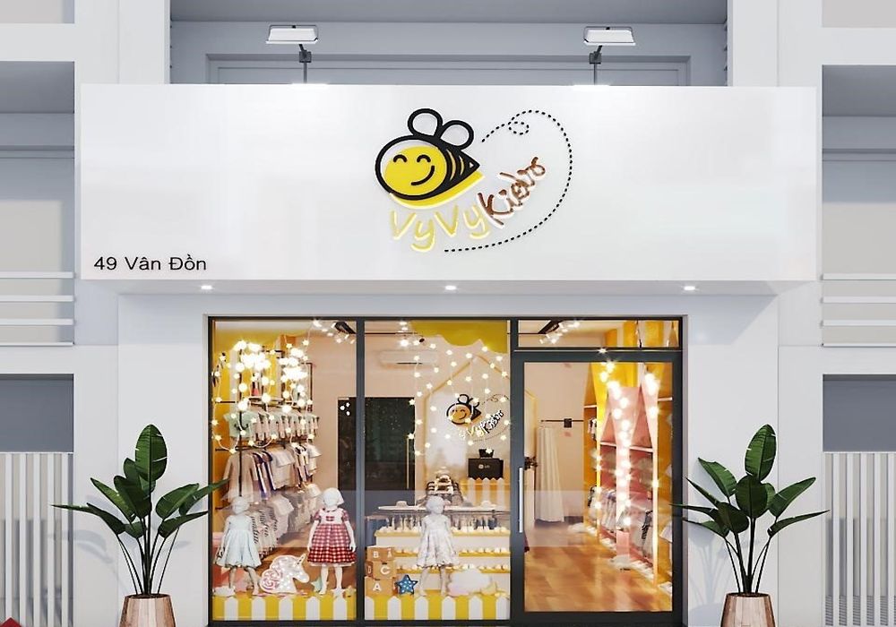 Tổng Hợp Ý Tưởng Trang Trí Shop Quần Áo Trẻ Em Dễ Thương, Ấn Tượng
