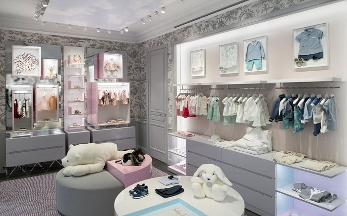 Tổng Hợp Ý Tưởng Trang Trí Shop Quần Áo Trẻ Em Dễ Thương, Ấn Tượng