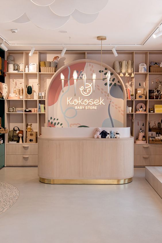 Tổng Hợp Ý Tưởng Trang Trí Shop Quần Áo Trẻ Em Dễ Thương, Ấn Tượng