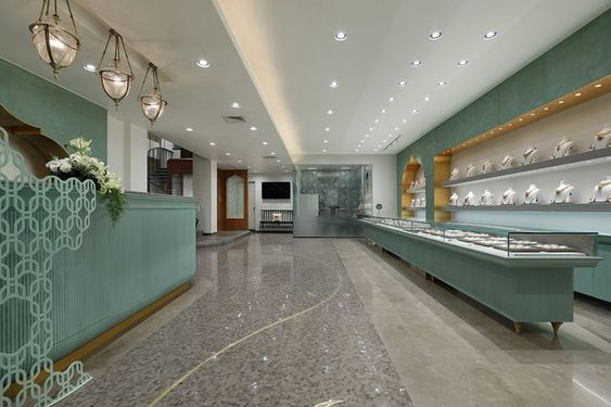 trang trí showroom