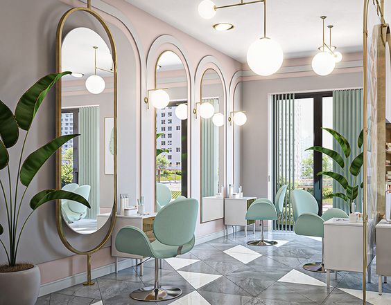 7 Xu Hướng Phong Cách Trang Trí Tiệm Tóc Năm 2023