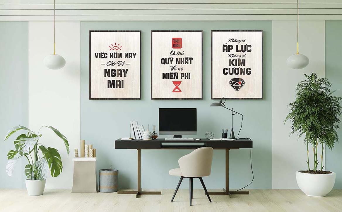 Hướng Dẫn Trang Trí Phòng Làm Việc Đẹp, Đơn Giản Và Tiết Kiệm