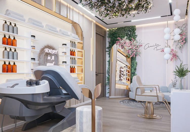 trang trí phòng phun xăm