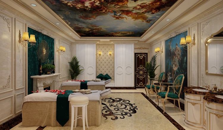 trang trí spa