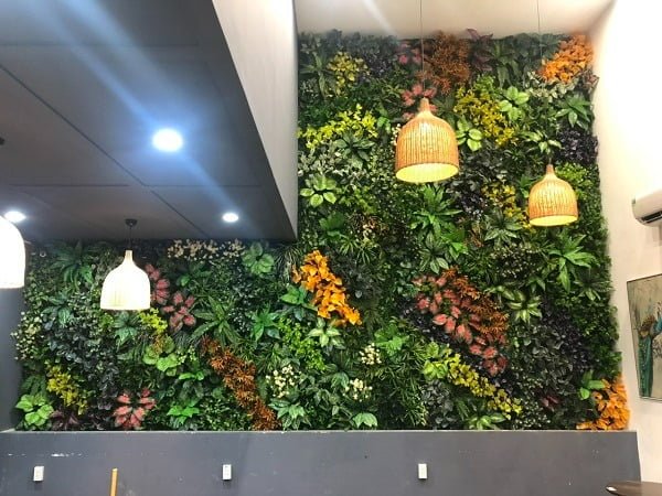 Tường Cỏ Giả Trang Trí Tuyệt Đẹp Cho Mọi Không Gian