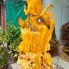Tượng Gỗ Nhất Long Nhả Ngọc Điêu Khắc Từ Gỗ Nu Kháo Vàng