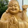 Tượng Phật Chúc Phúc Điêu Khắc Thủ Công Từ Gỗ Cẩm Vàng