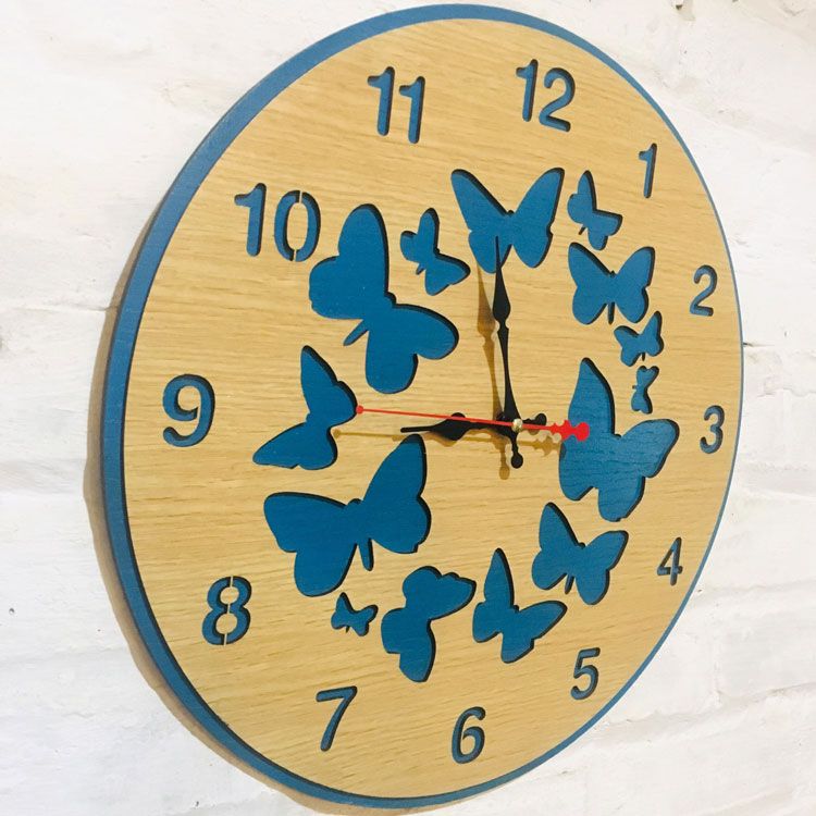 Đồng Hồ Treo Tường Trang Trí Tinh Xảo – Mã: PNW 007