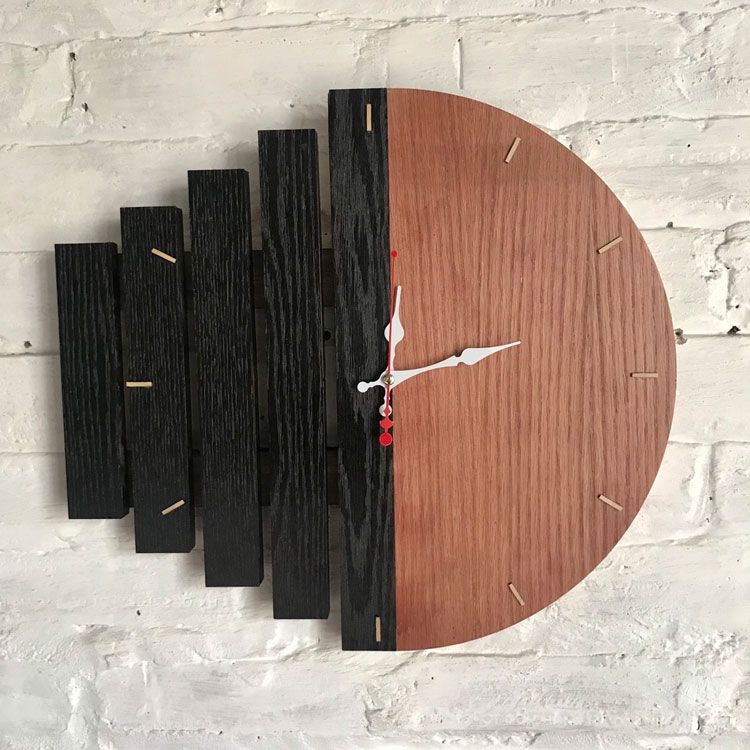 Đồng Hồ Gỗ Treo Tường Đẹp, Tinh Tế và Độc Đáo – Mã: PNW 005