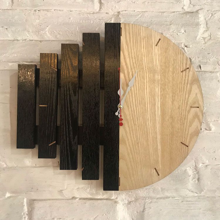 Đồng Hồ Gỗ Treo Tường Đẹp, Tinh Tế và Độc Đáo – Mã: PNW 005