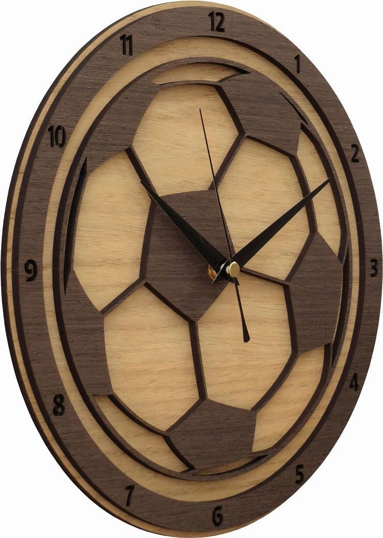 phamnguyendecor-vn-Rzacd2uDA1 Đồng Hồ Gỗ Hình Quả Bóng- Mã: PNW 003