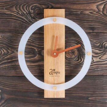 Đồng Hồ Gỗ Treo Tường Sáng Tạo và Bắt Mắt – Mã: PNW 026