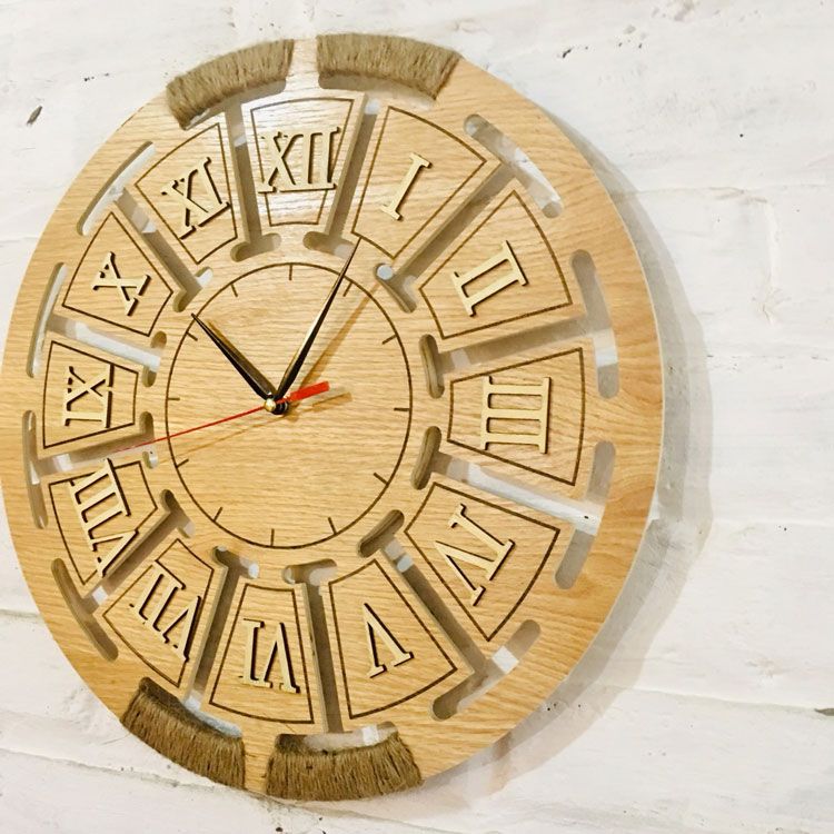 Đồng Hồ Gỗ Số La Mã Vintage – Mã: PNW 025