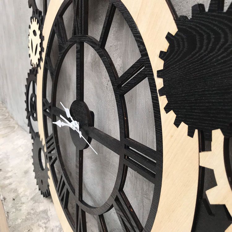 Đồng Hồ Gỗ Treo Tường Độc Đáo và Ấn Tượng  – Mã: PNW 011