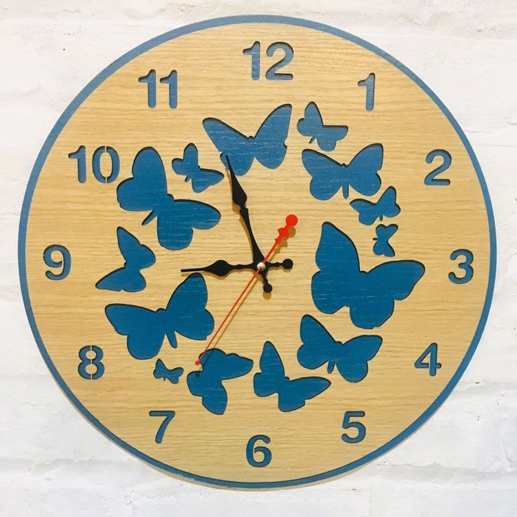 Đồng Hồ Treo Tường Trang Trí Tinh Xảo – Mã: PNW 007