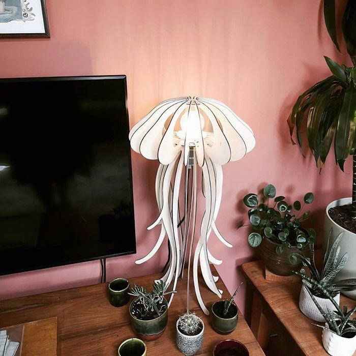 Đèn Để Bàn Hình Con Sứa Biển – Mã: DN 006