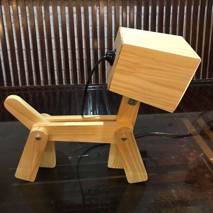 Đèn Để Bàn Hình Con Chó Độc Đáo – Mã: DN 007