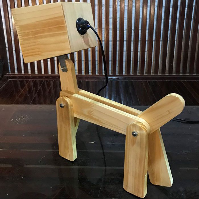 Đèn Để Bàn Hình Con Chó Độc Đáo – Mã: DN 007