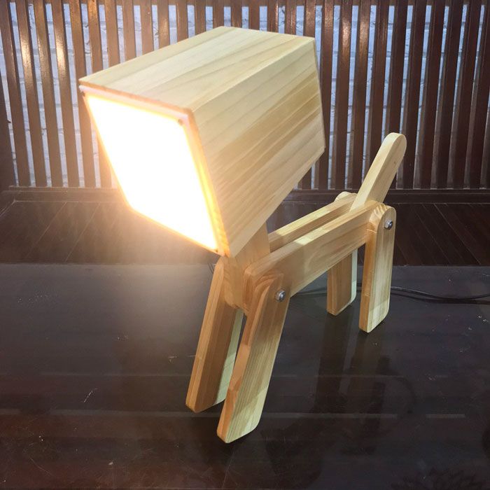 Đèn Để Bàn Hình Con Chó Độc Đáo – Mã: DN 007