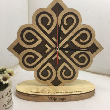 Đồng Hồ Decor Để Bàn Bằng Gỗ Cao Cấp – Mã: DB 003