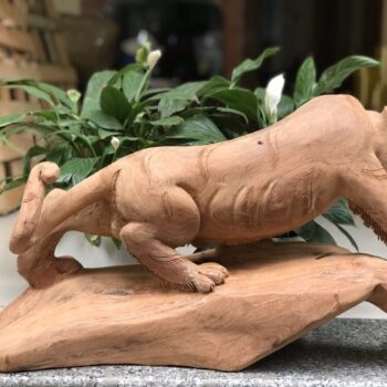 Hổ Gỗ Hương – Tượng Hổ Phong Thủy Trấn Thạch – TPT 04