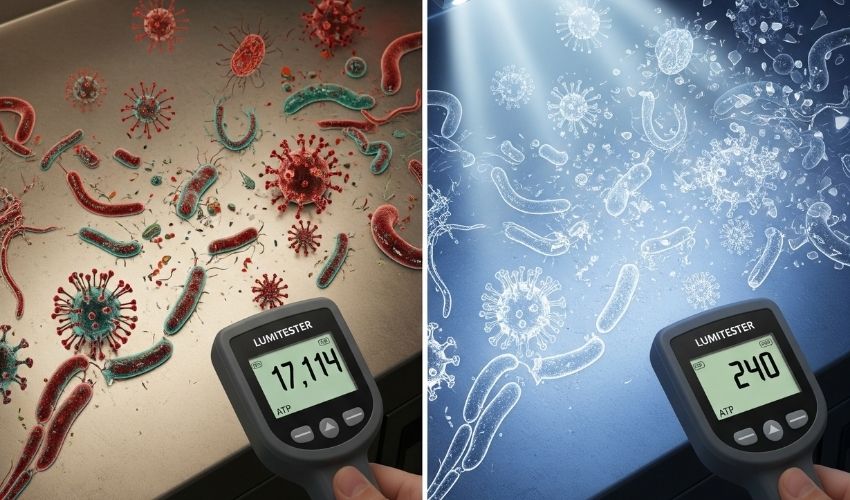 Kiểm chứng hiệu quả của quang xúc tác trong việc tiêu diệt virus và vi khuẩn